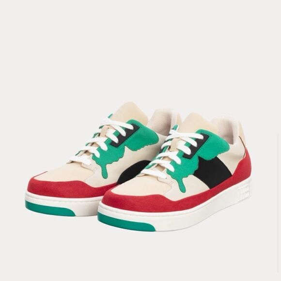 Fashion Baby - Swallowtail Peacock Low Top Sneakers - Picture 2 of 14